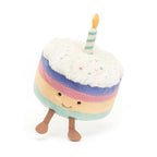 Jellycat Rainbow Birthday Cake Soft Plush Toy