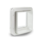 SureFlap Microchip DualScan Cat Flap for Cats – White Small