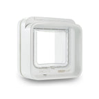SureFlap Microchip DualScan Cat Flap for Cats – White Small