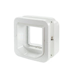 SureFlap Microchip DualScan Cat Flap for Cats – White Small