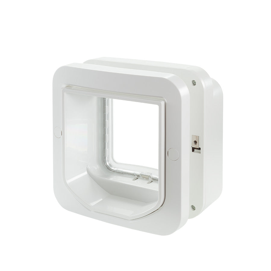 SureFlap Microchip DualScan Cat Flap for Cats – White Small
