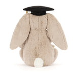 Jellycat Bashful Bunny Graduation Outfit Soft Plush Toy
